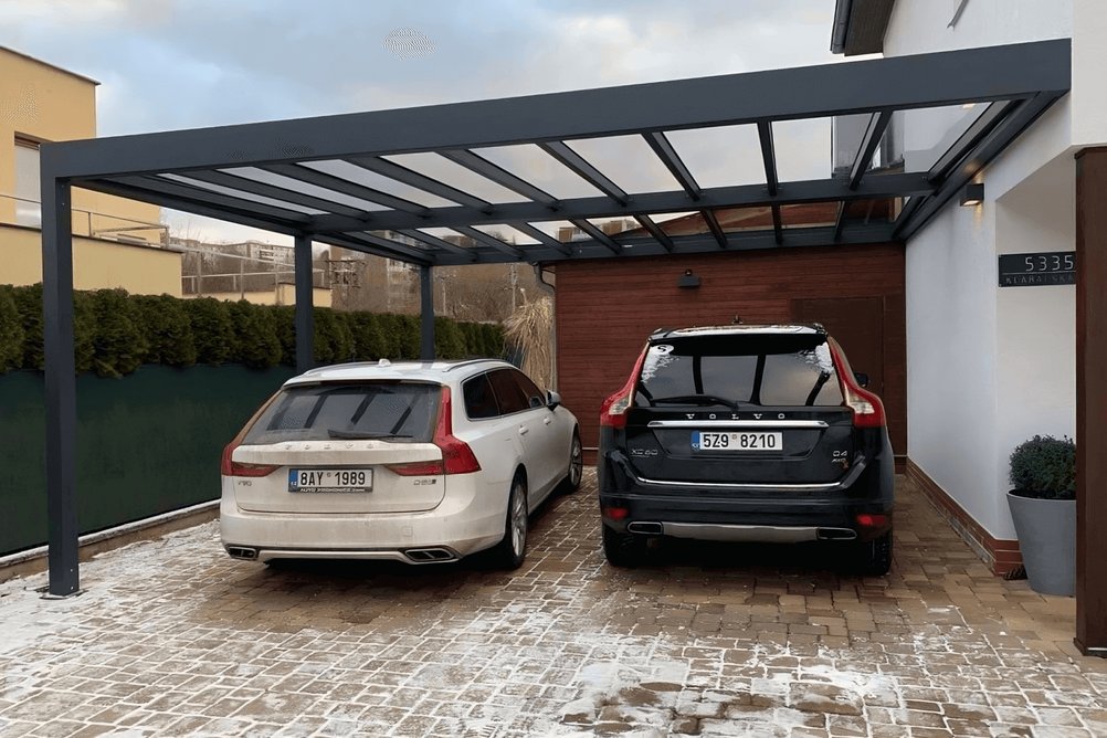 Carport pro 2 vozy