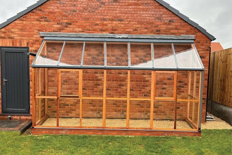 Viktoriánský skleník Classic 'Lean-To Baby Four'