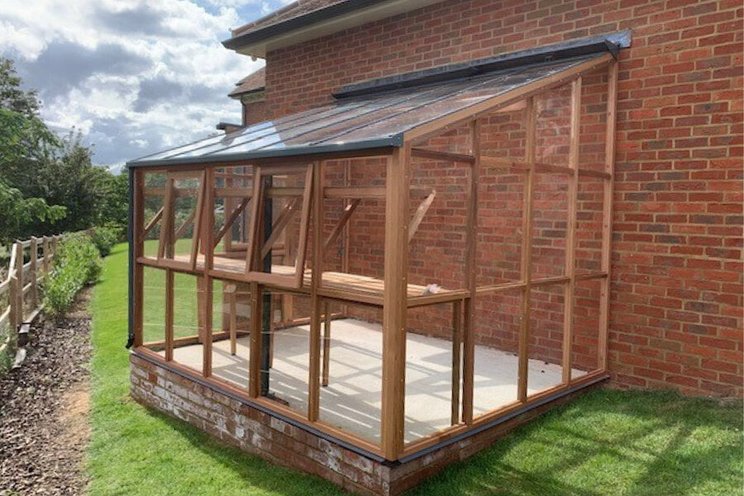 Viktoriánský skleník Classic 'Lean-To Eight'