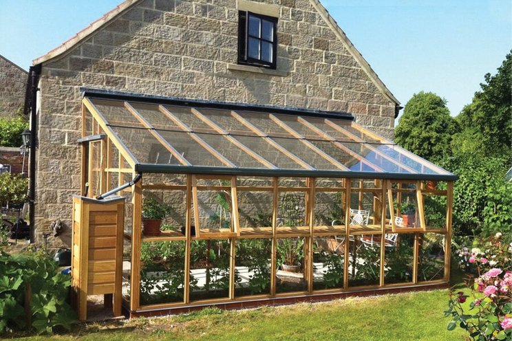 Viktoriánský skleník Classic 'Lean-To Ten'