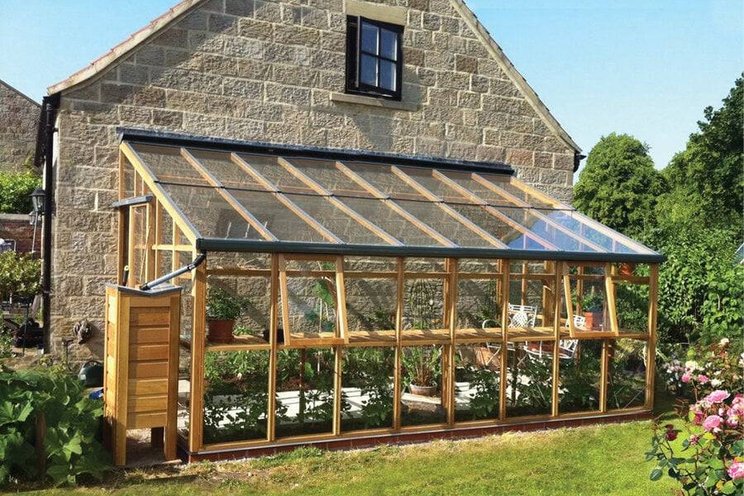 Viktoriánský skleník Classic 'Lean-To Ten'