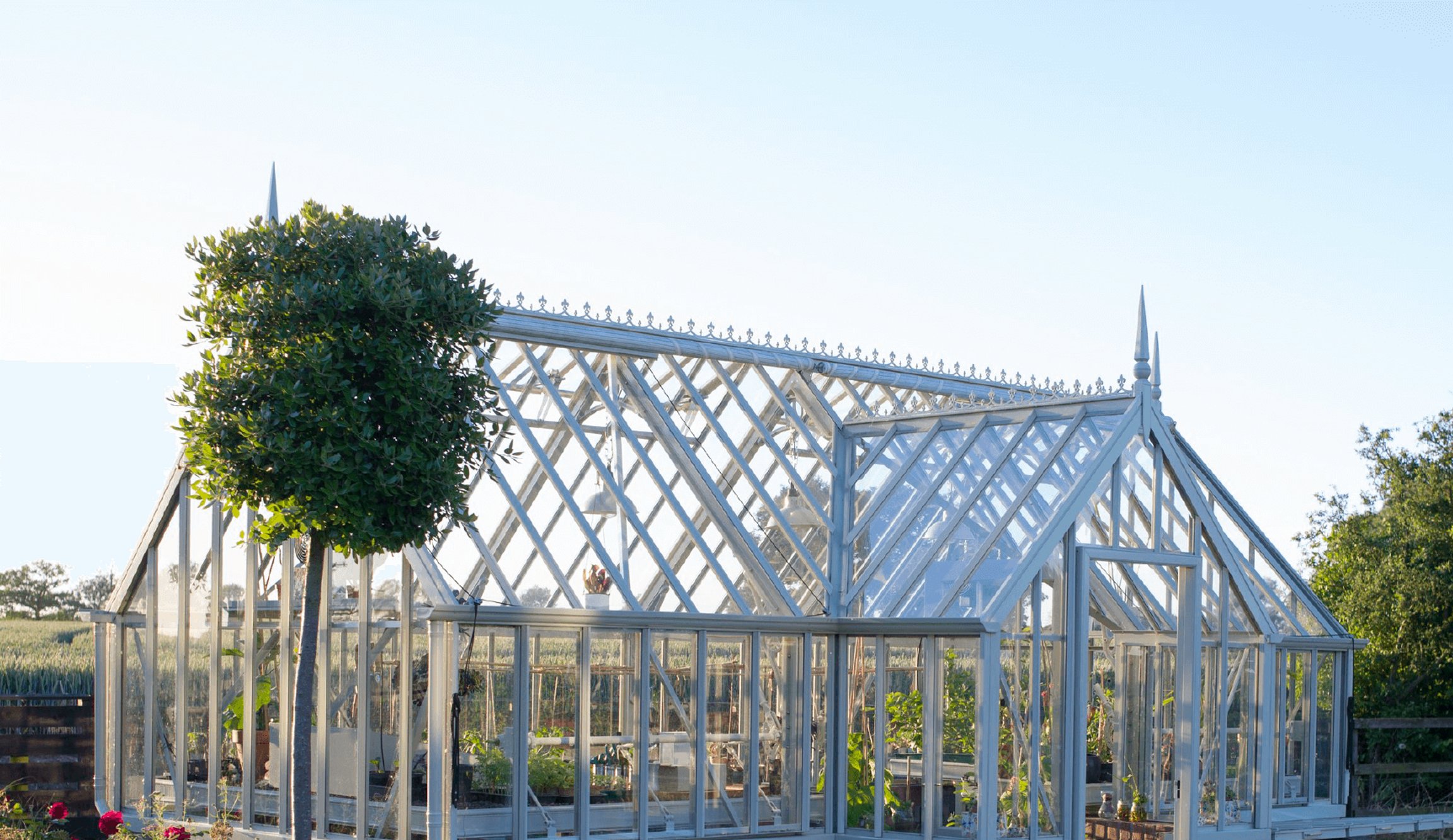 Hliníkový viktorianský skleník