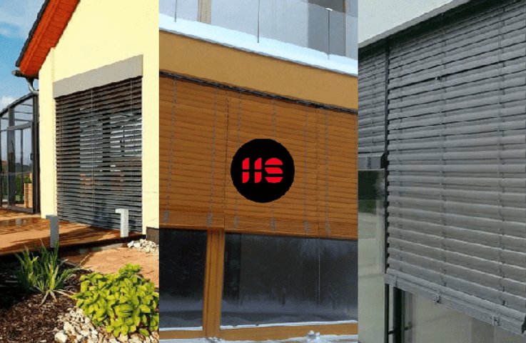 Jak lze ovládat venkovní žaluzie?