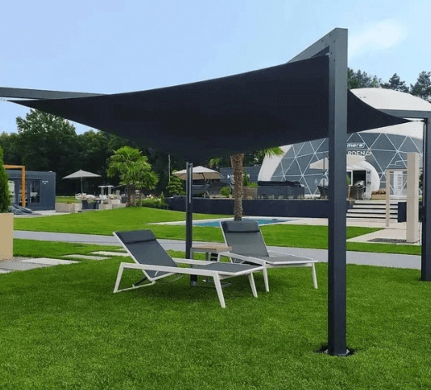 Zimní zahrada s posezením