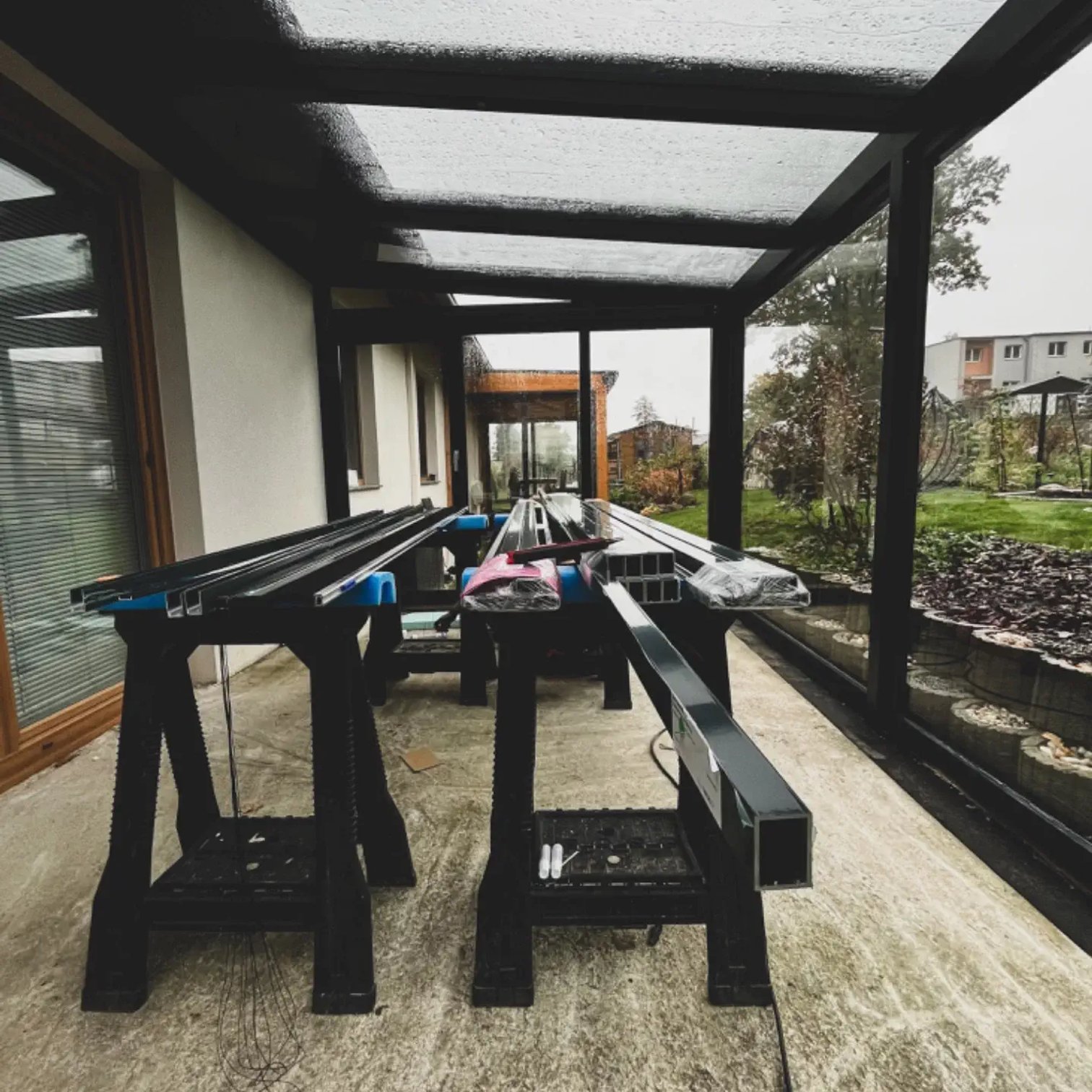 Trámy pro zimní zahradu