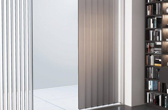 Okna s horizontálními slunolamy