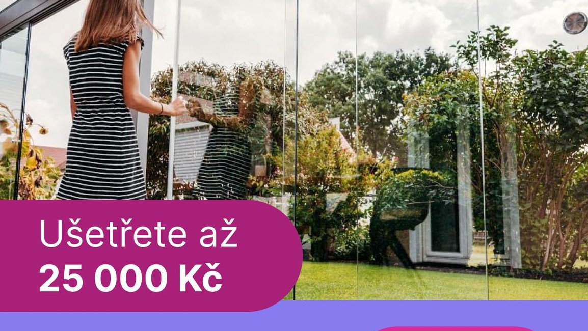 Akce Hezký stín: ušetřete až 25 000 Kč na zasklení