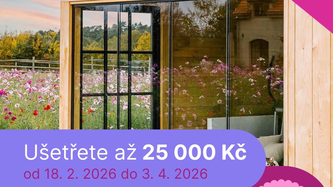 Jedinečná příležitost, jak chránit svou terasu i budoucí zimní zahradu